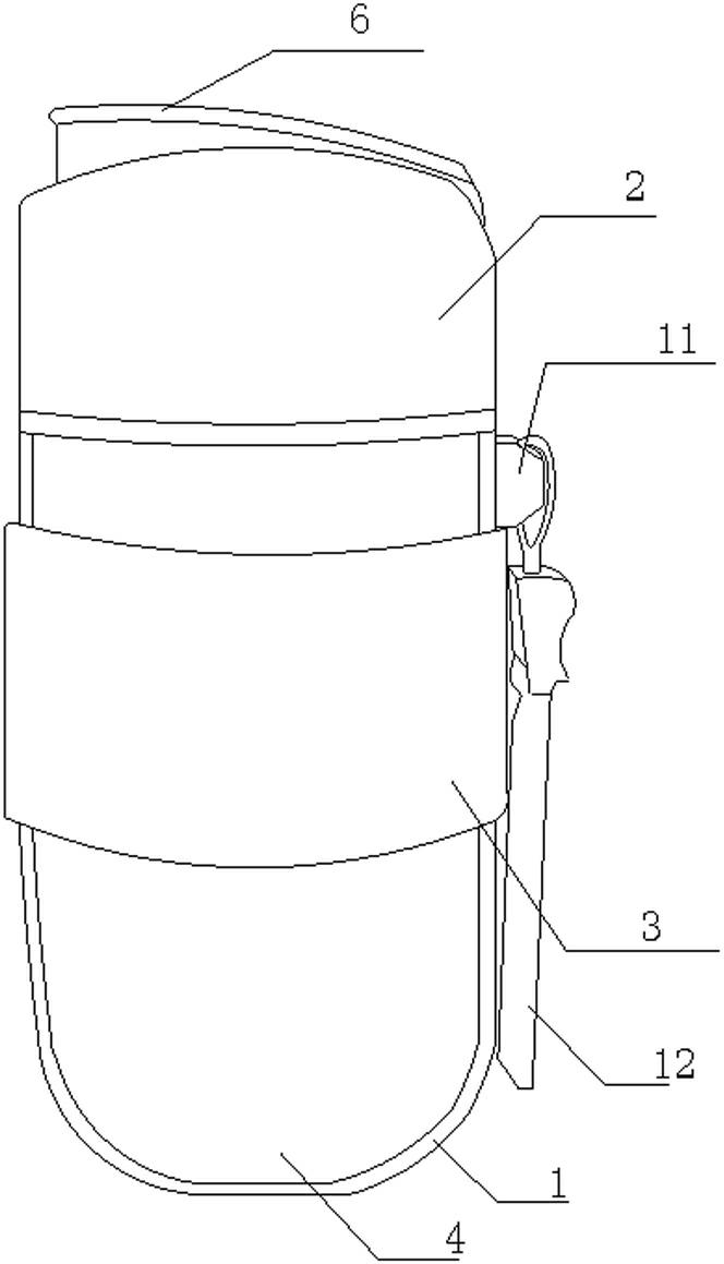 Multifunctional tea water cup