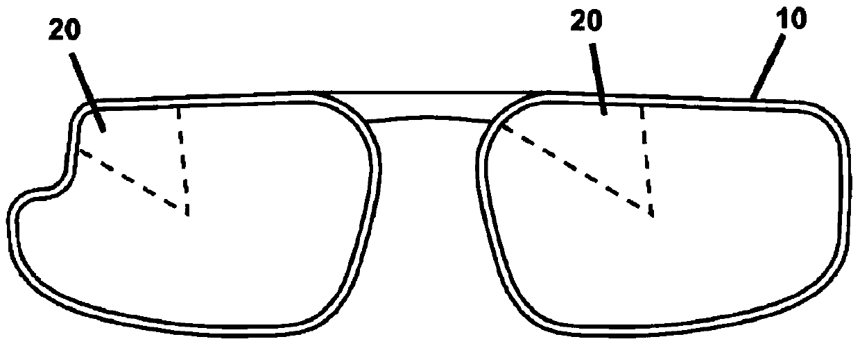Eyeglass device, prescription lens, and method of optimizing visual acuity for prescription lens wearers