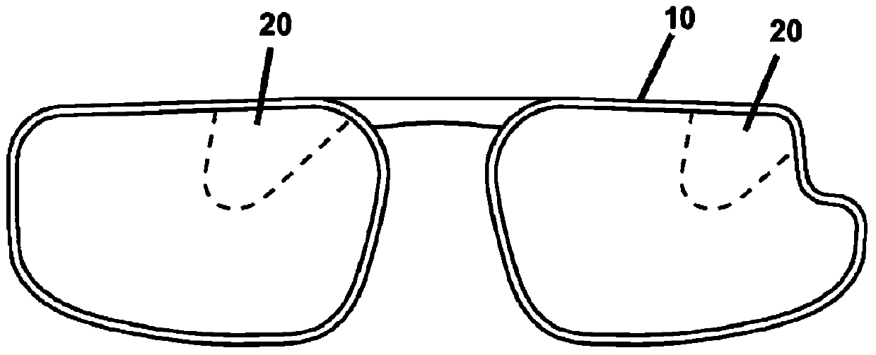 Eyeglass device, prescription lens, and method of optimizing visual acuity for prescription lens wearers