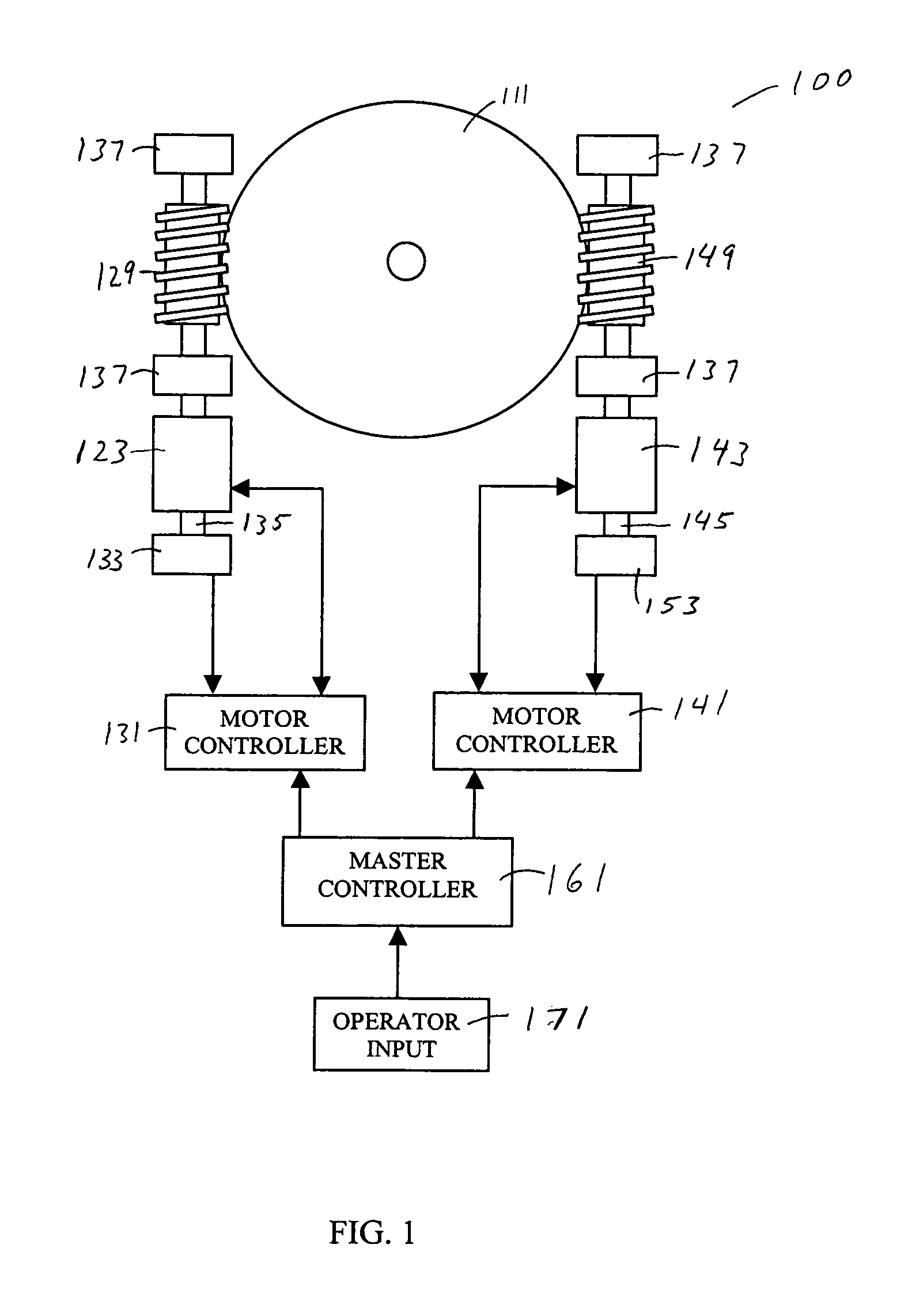 Rotating drive module with position locking mechanism