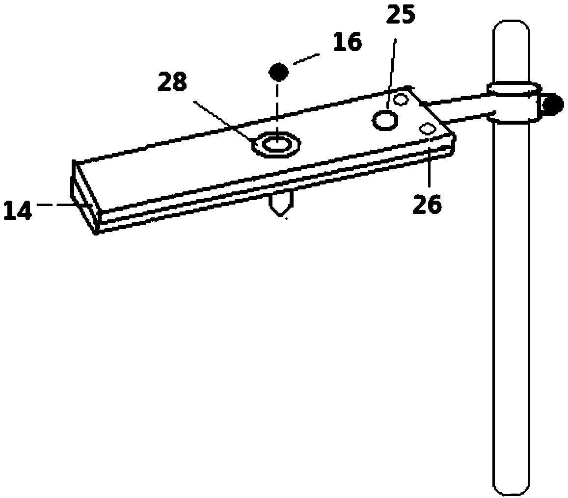 A three-dimensional laser positioning liquid viscosity coefficient measuring instrument