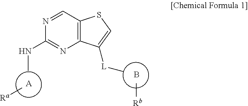 2,7-substituted thieno[3,2-d] pyrimidine compounds as protein kinase inhibitors