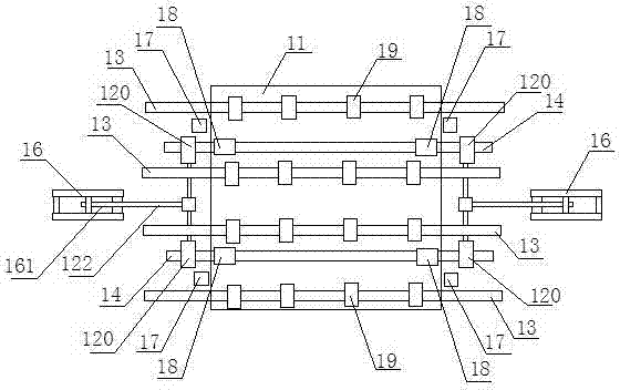 Glass substrate position correcting device and method