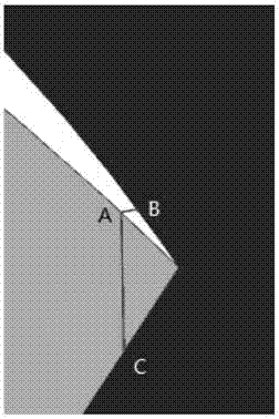 Three-dimensional reconstruction method for defective blade tip of aircraft engine compressor blade