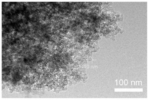 Preparation and application of biomass carbon nanosphere cluster material