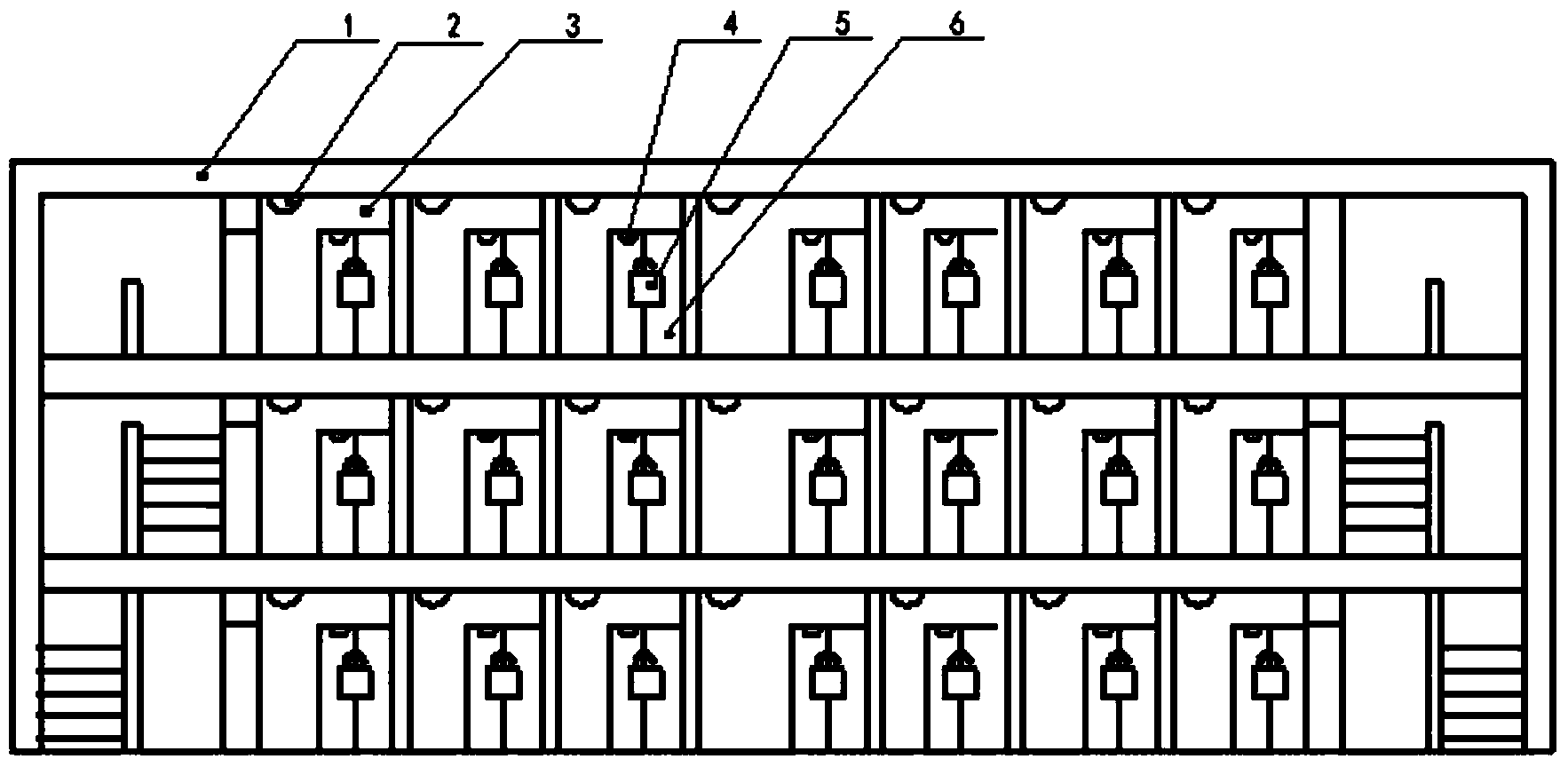 Intelligent navigation control method for five-prevention lock of transformer substation
