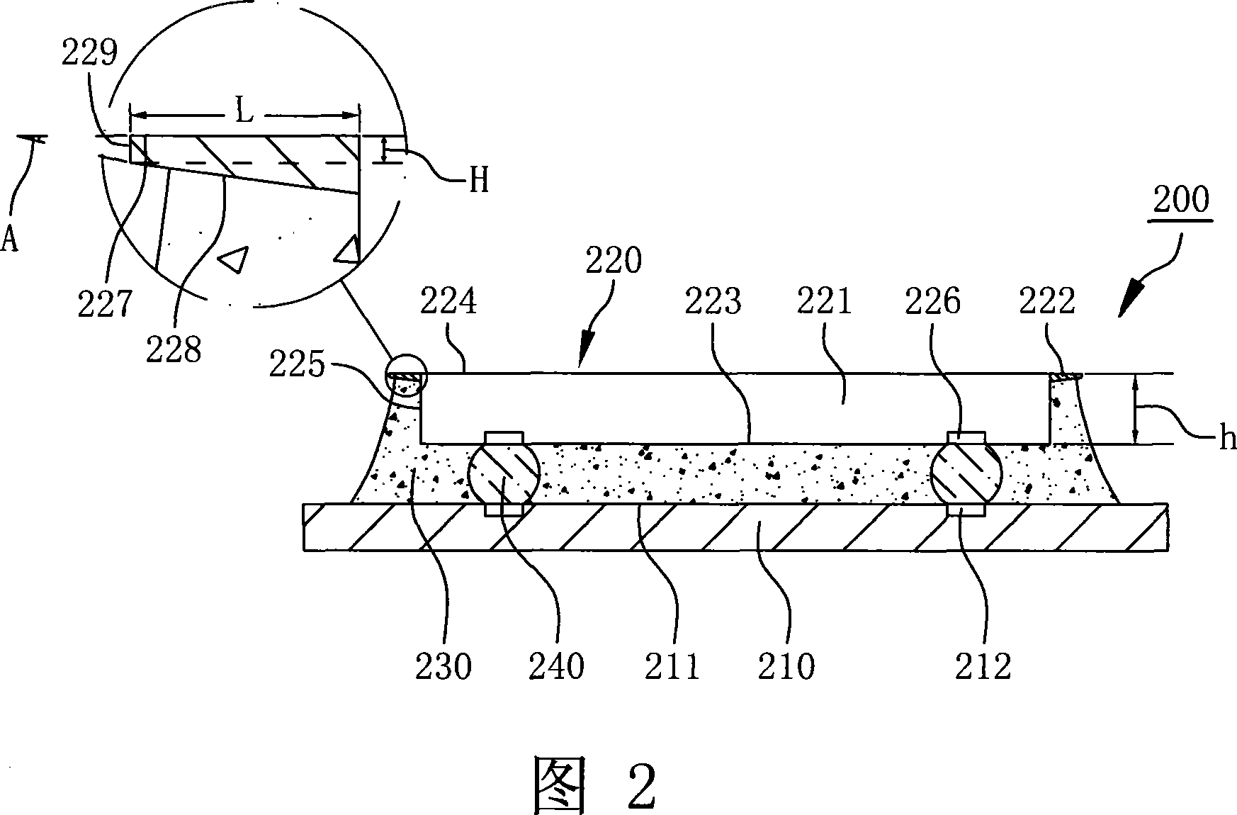 Chip packing structure, chip structure and method for forming chip