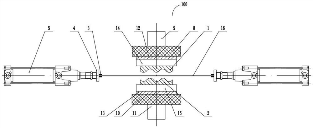 An electric assisted bending device and method