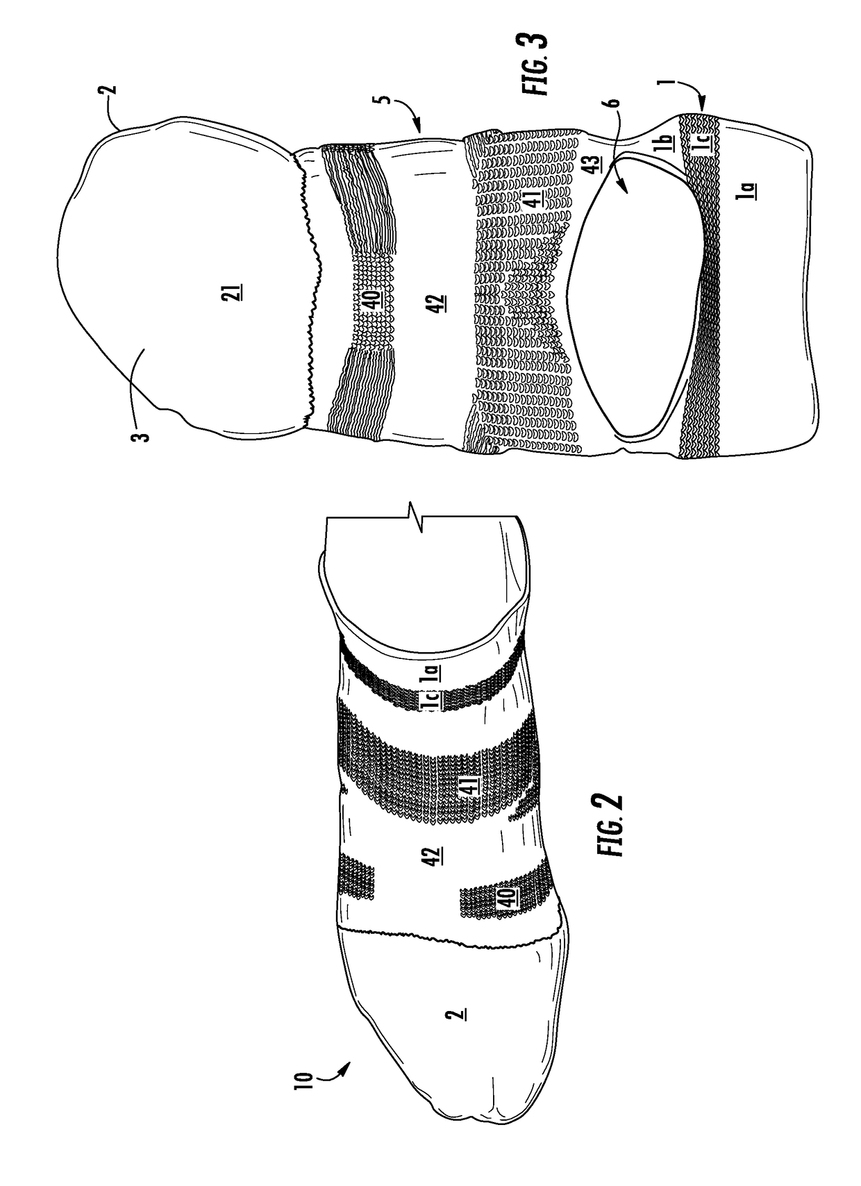 Wearable foot garment