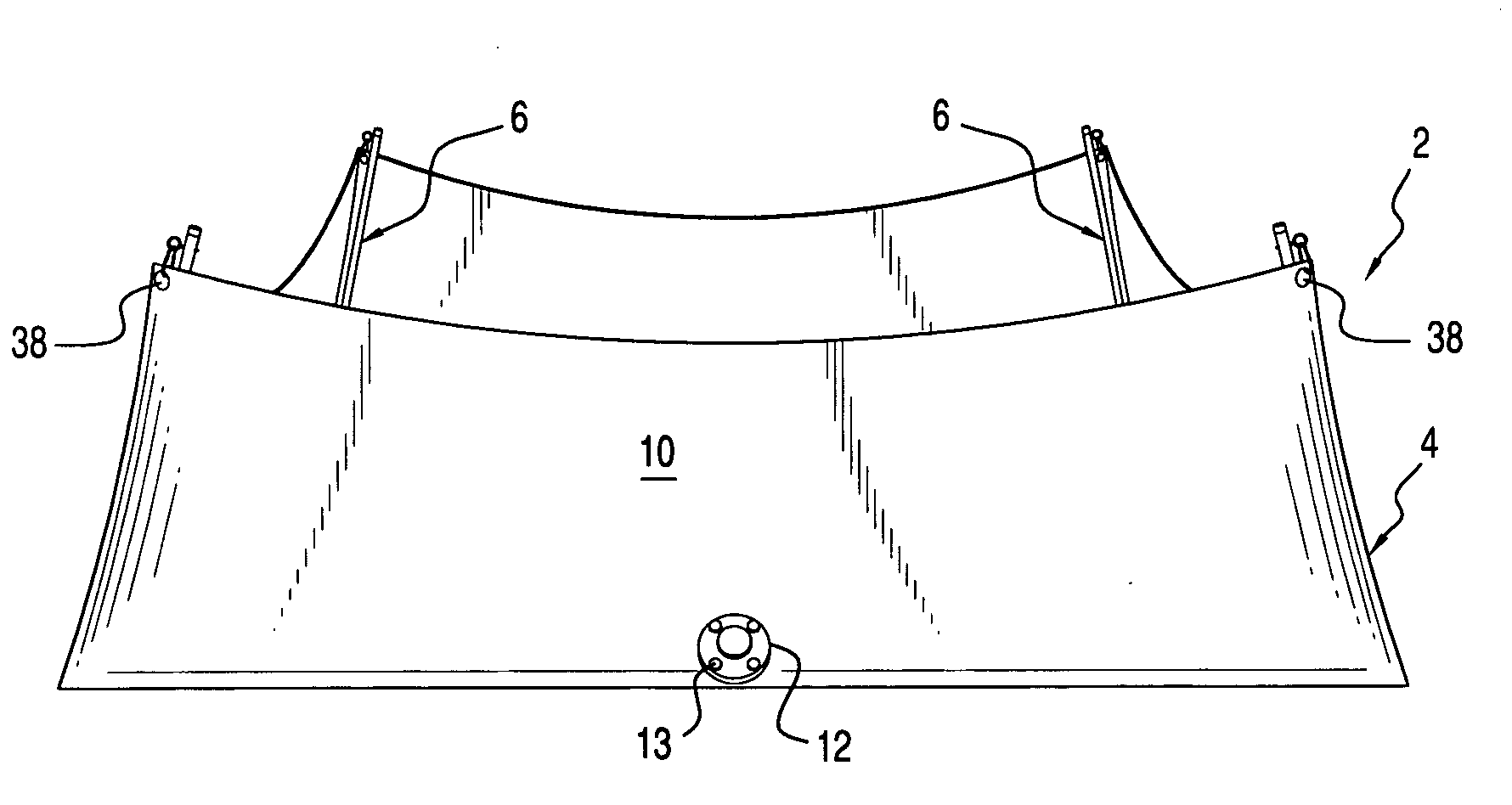 Foldable water tank