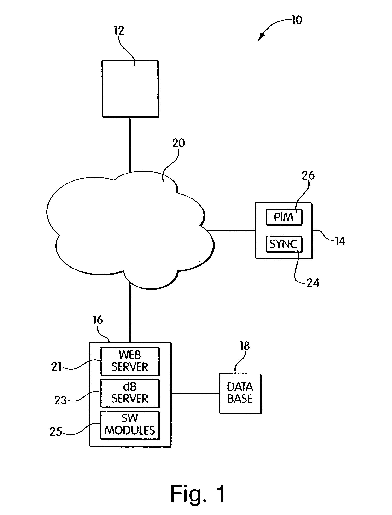 Method and apparatus for storing and retrieving business contact information in a computer system