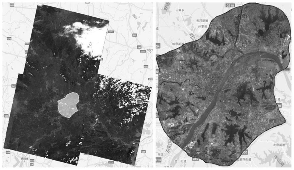 Urban wetland dynamic monitoring method