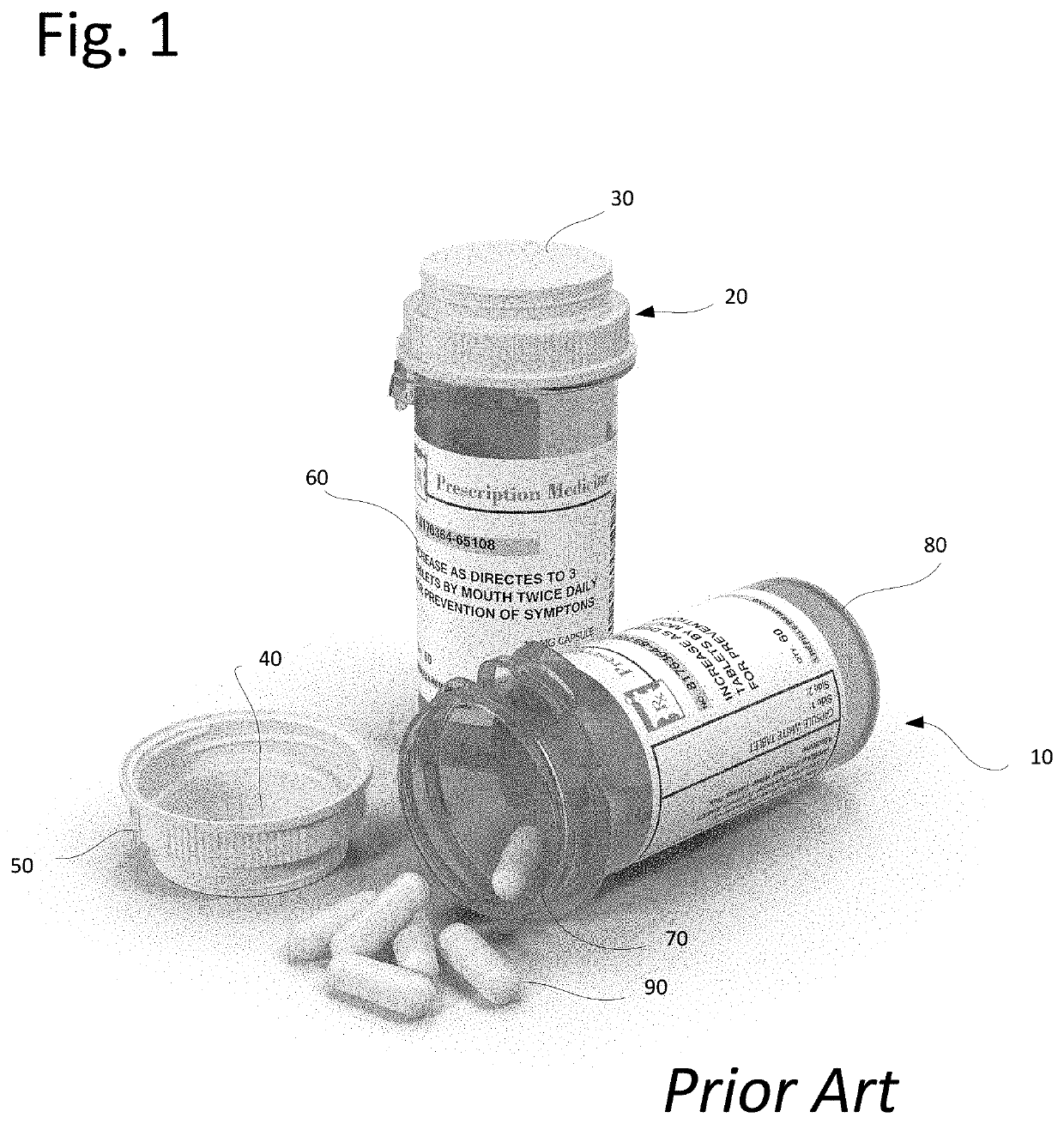Medication Container for Dosage Compliance
