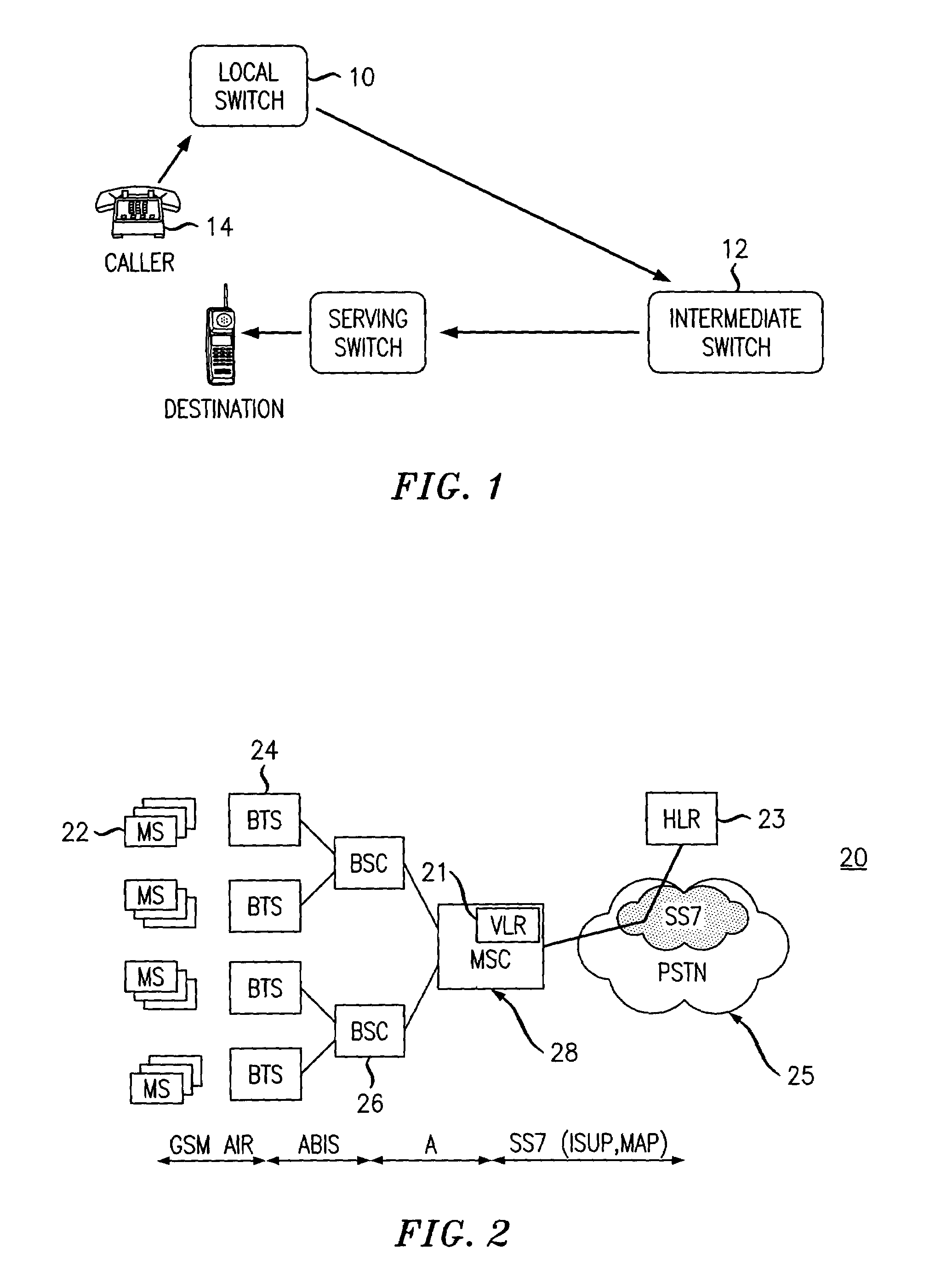 Internet protocol based wireless call processing