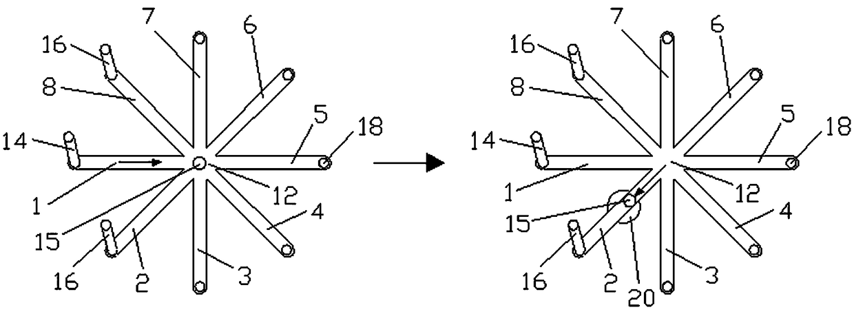 Channel device for controlling magnetic liquid metal by utilizing electromagnetic field coupling