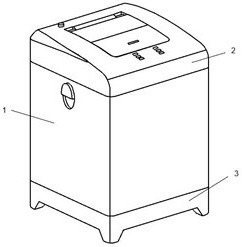 Air energy deodorization and sterilization shoe washing device