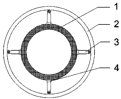 Ultra-UHV pressure equalizing ring and its production process