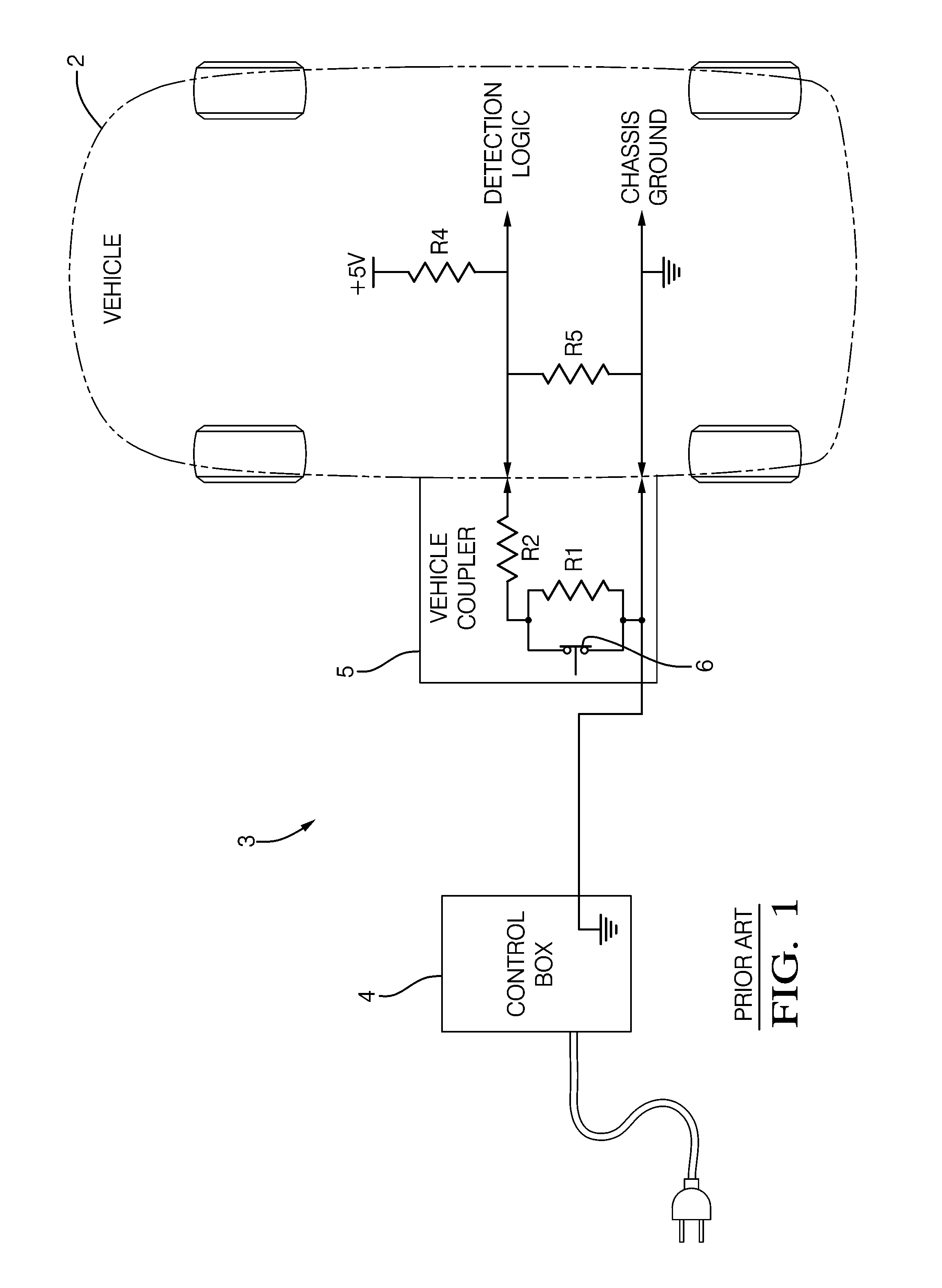 Battery charger having non-contact electrical switch