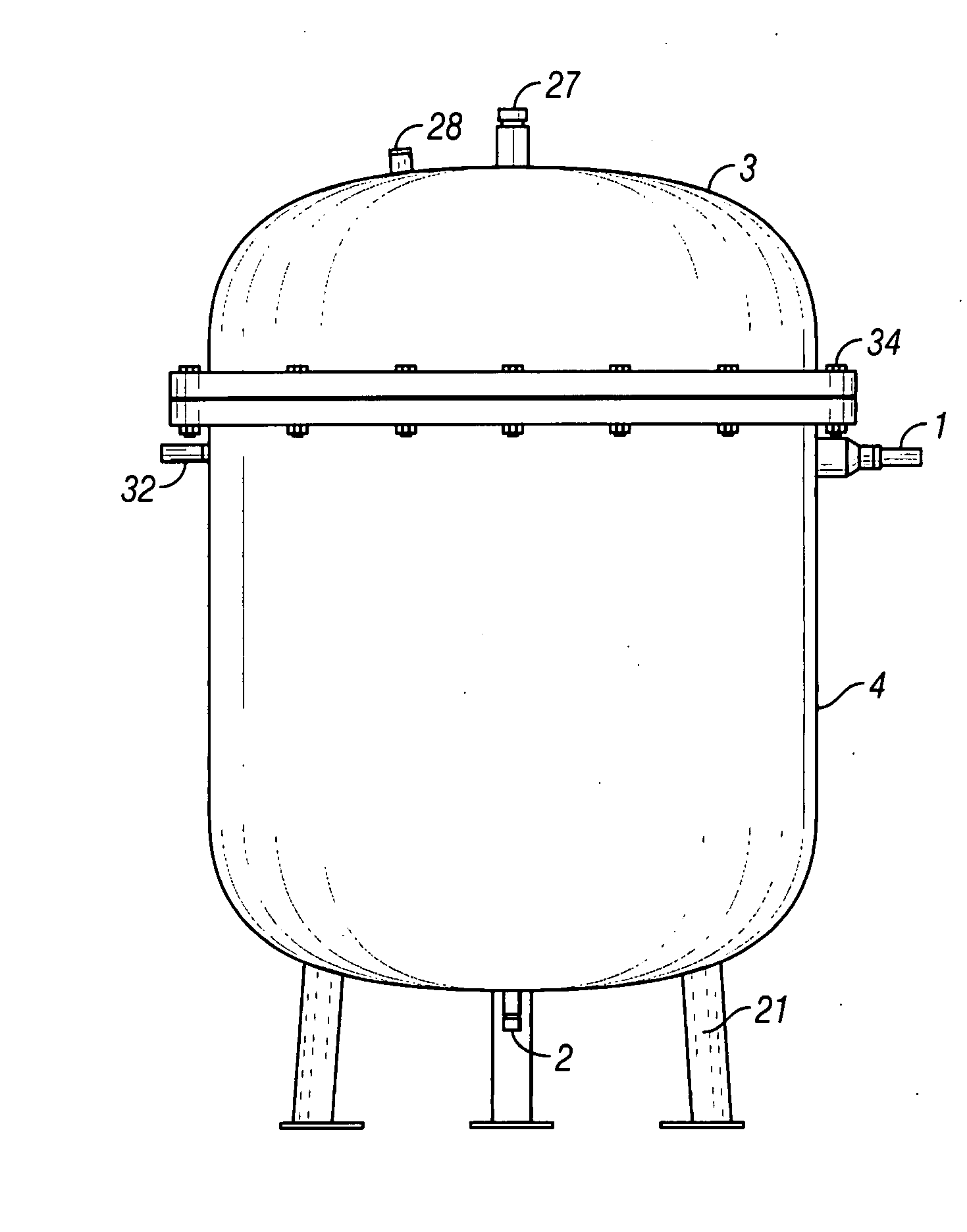 Contaminated liquids filtering apparatus