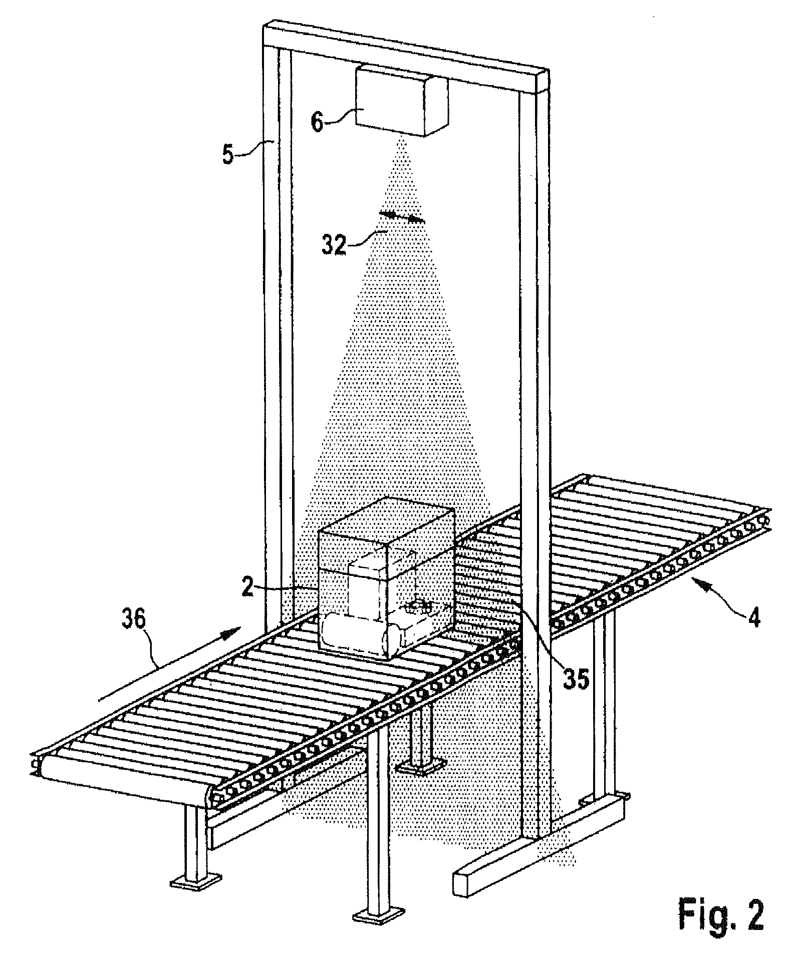 Apparatus for dispensing and inserting packaging material in containers and method therefore