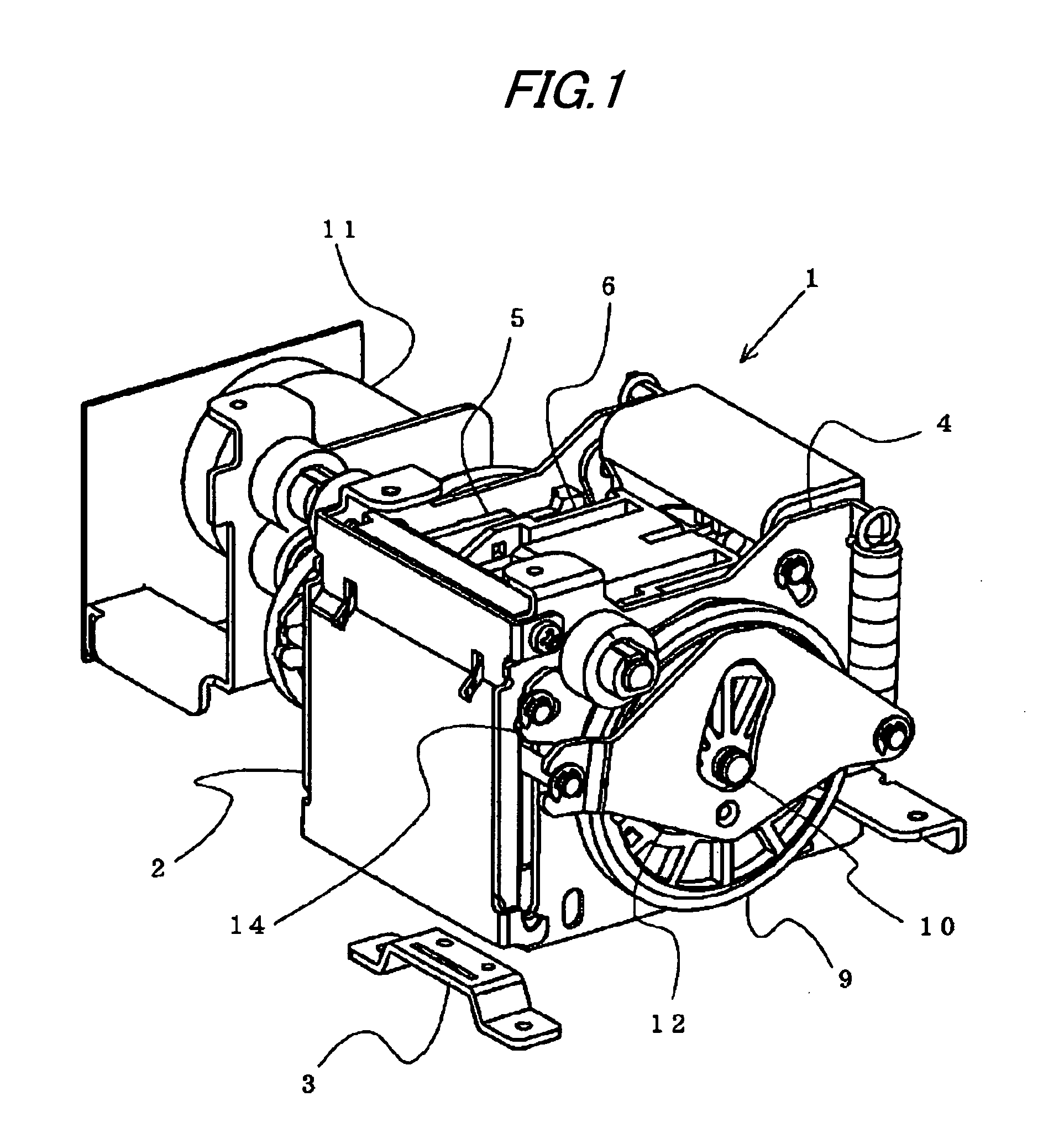 Electrically driven stapler