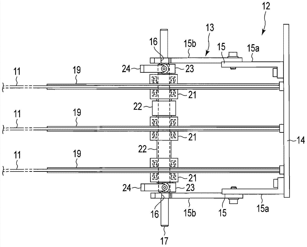 Tape member supply device, adhesive tape sticking device, and tape member supply method