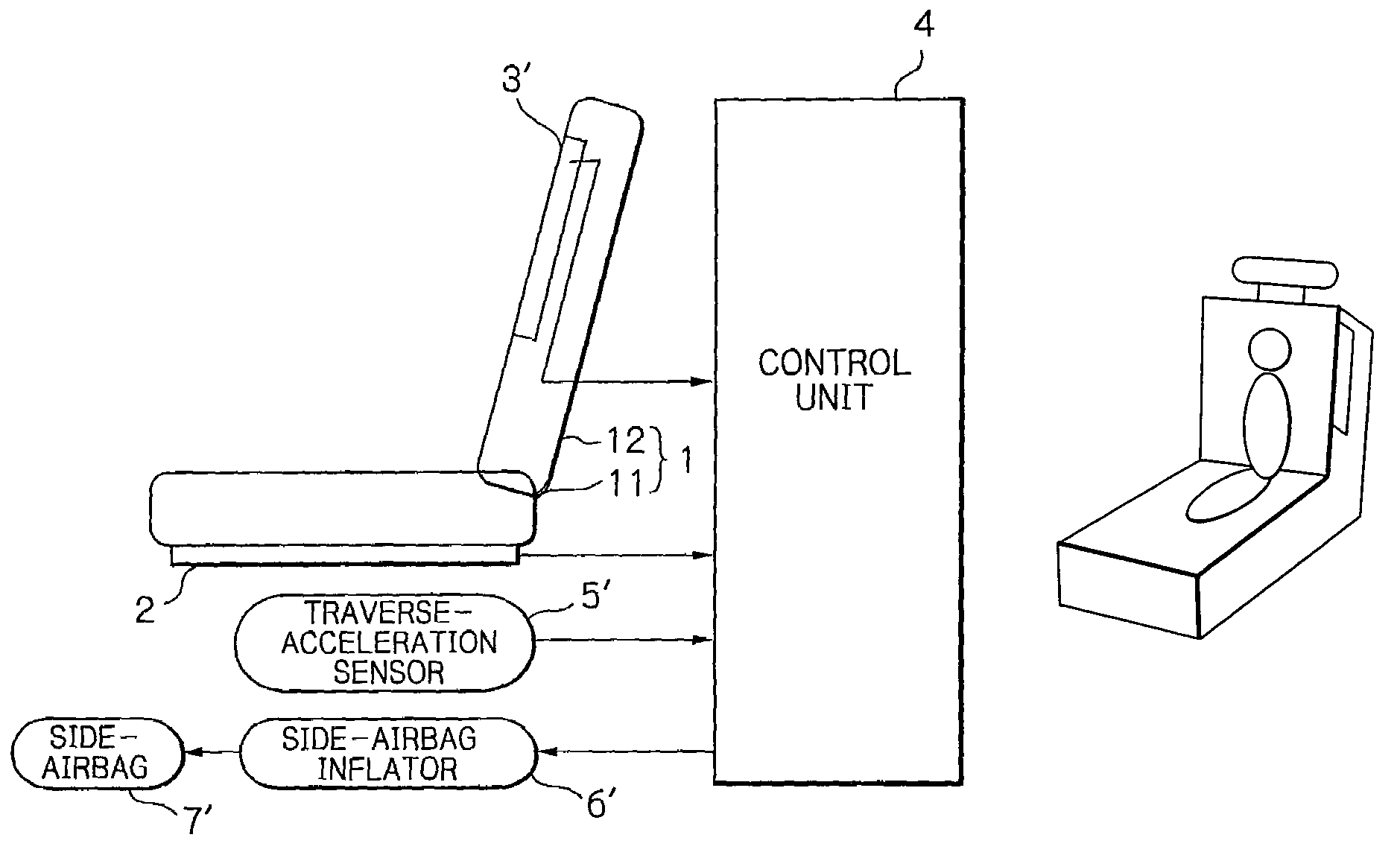 Occupant detecting apparatus capable of improving detection accuracy