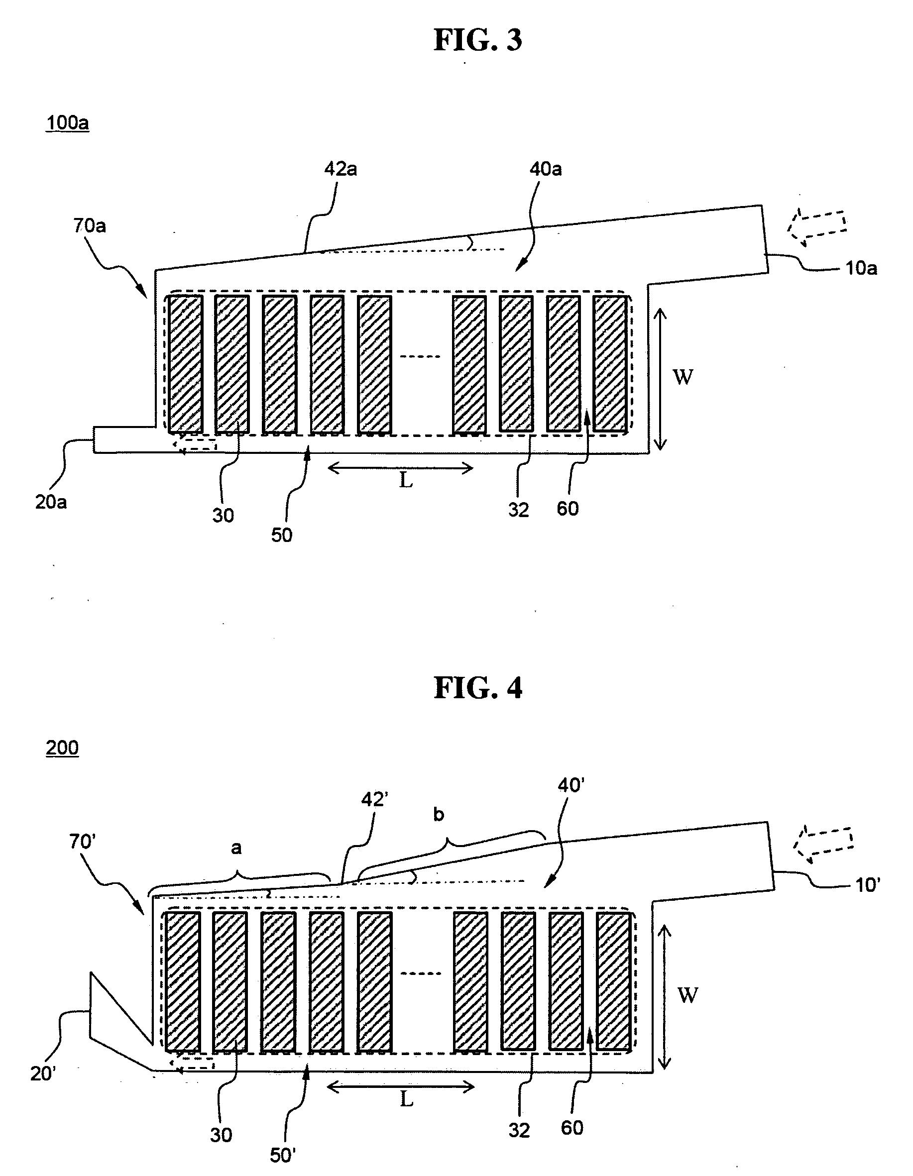 Middle- or large-sized battery pack case providing improved distribution uniformity in coolant flux