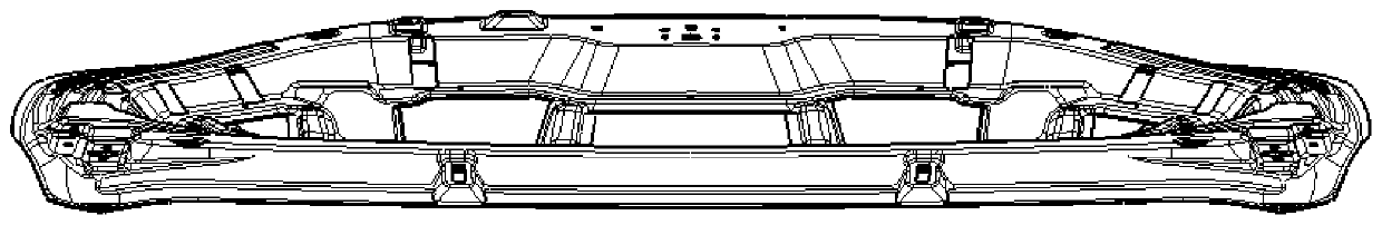 Engine cover inner plate structure