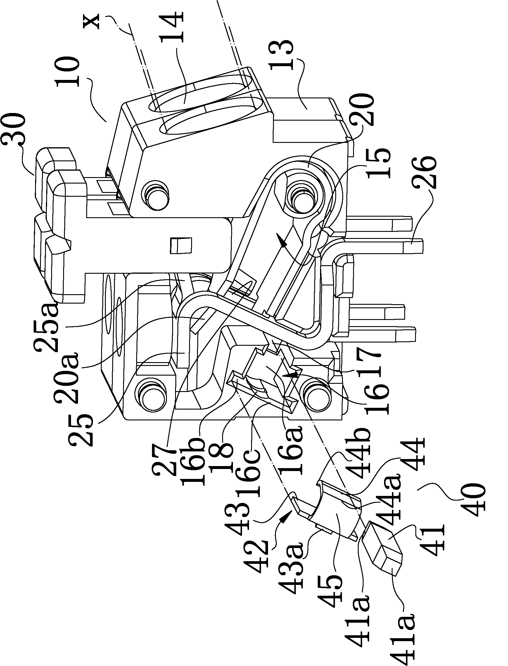 Bridging structure for conductor terminals