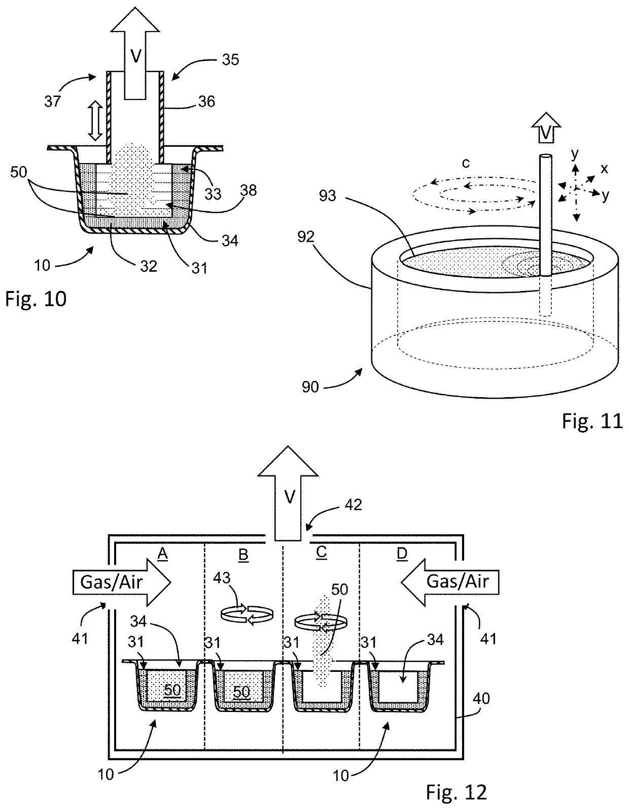 Rapidly-orodispersible tablets having an interior cavity