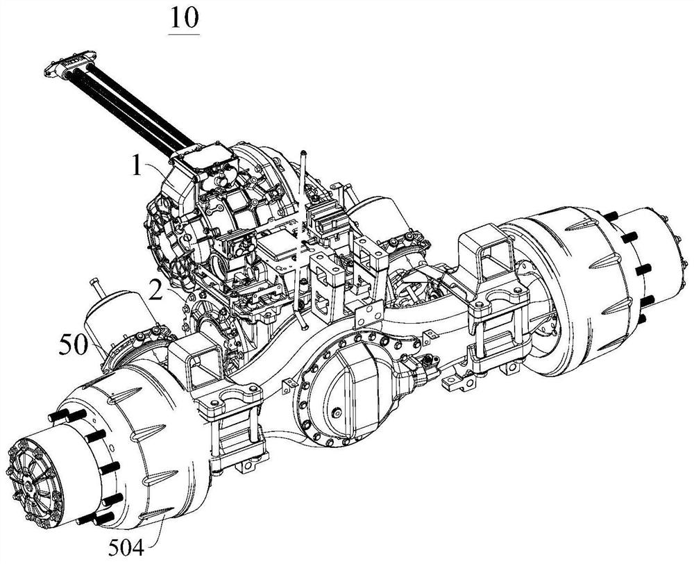 Drive axle assembly of vehicle