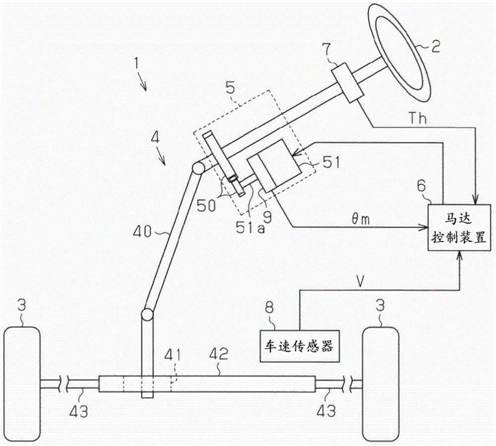 Motor control device and electric power steering device