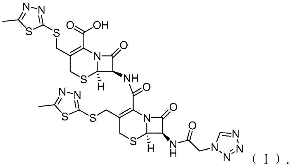 Cefazolin derivative and its preparation method, oral antibiotic preparation