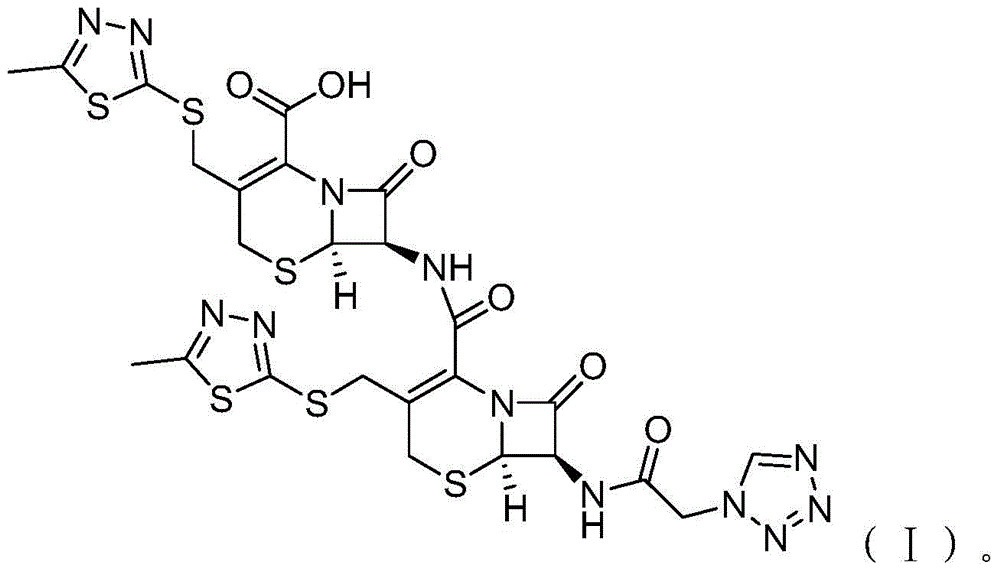 Cefazolin derivative and its preparation method, oral antibiotic preparation