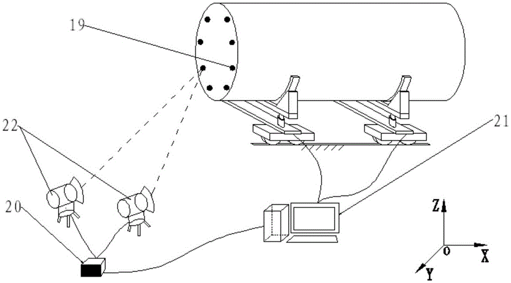 Attitude adjustment assembly system and attitude adjustment method for docking of rocket components