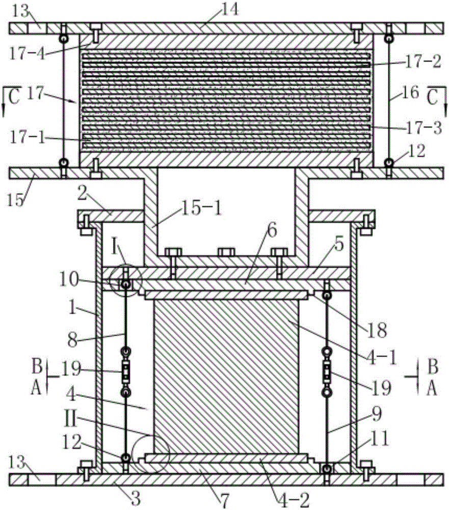 Three-dimensional isolation bearing with adjustable vertical early rigidity