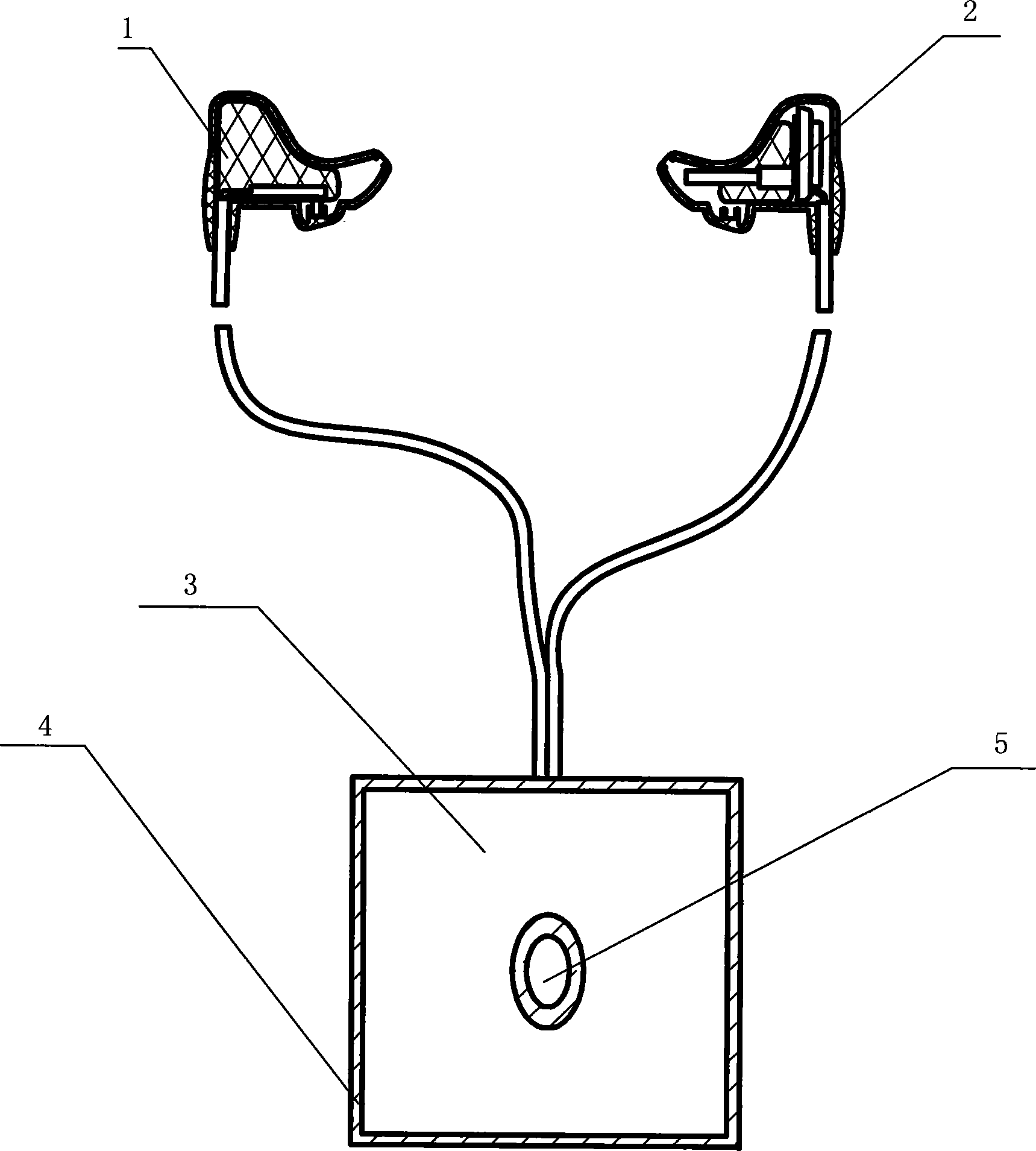Earplug type bone conduction receiver-transmitter