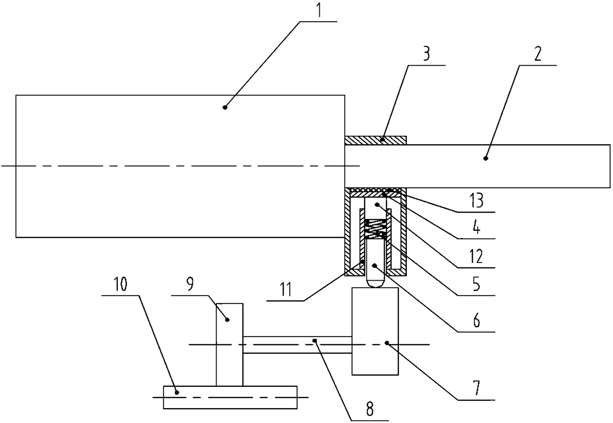 Self-locking hydraulic cylinders via elastic elements