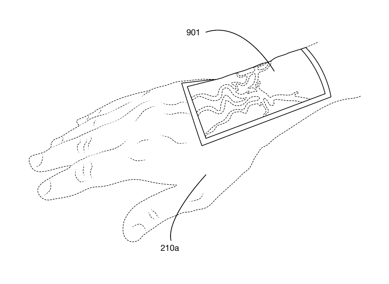 Surface mountable sensor array fabric