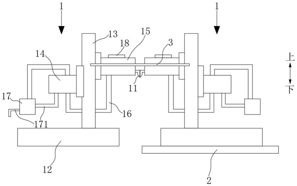 Double-droplet generating device capable of being controlled respectively