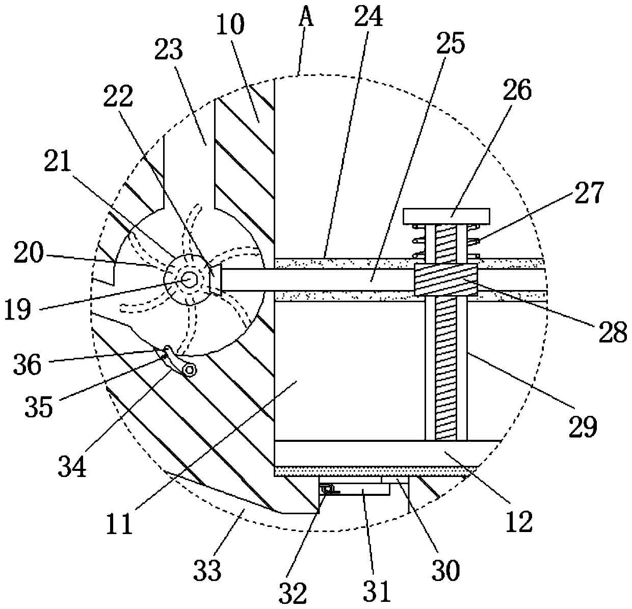 Anti-choke atomizer for pediatric internal medicine