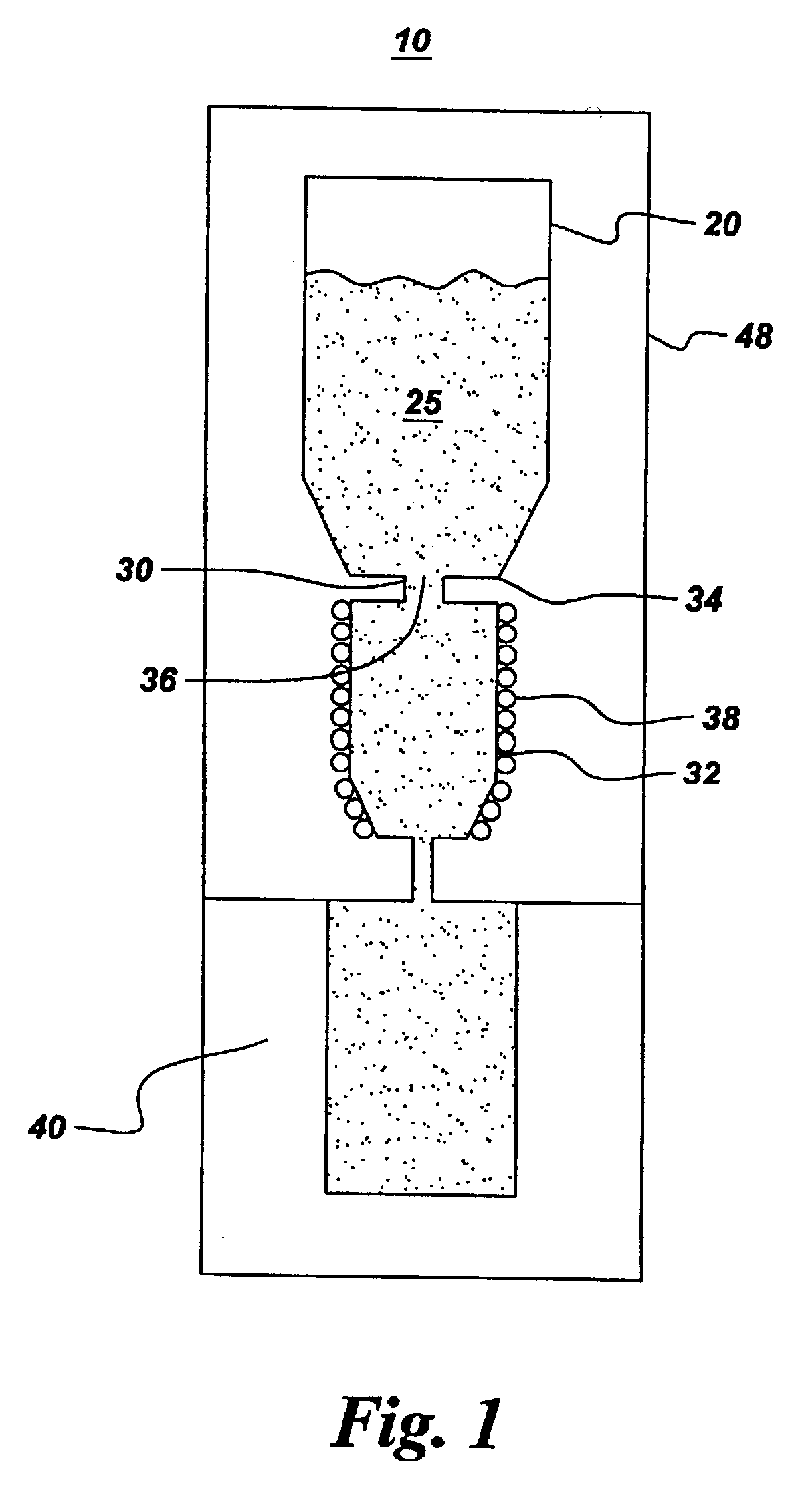 Method and apparatus for casting near-net shape articles