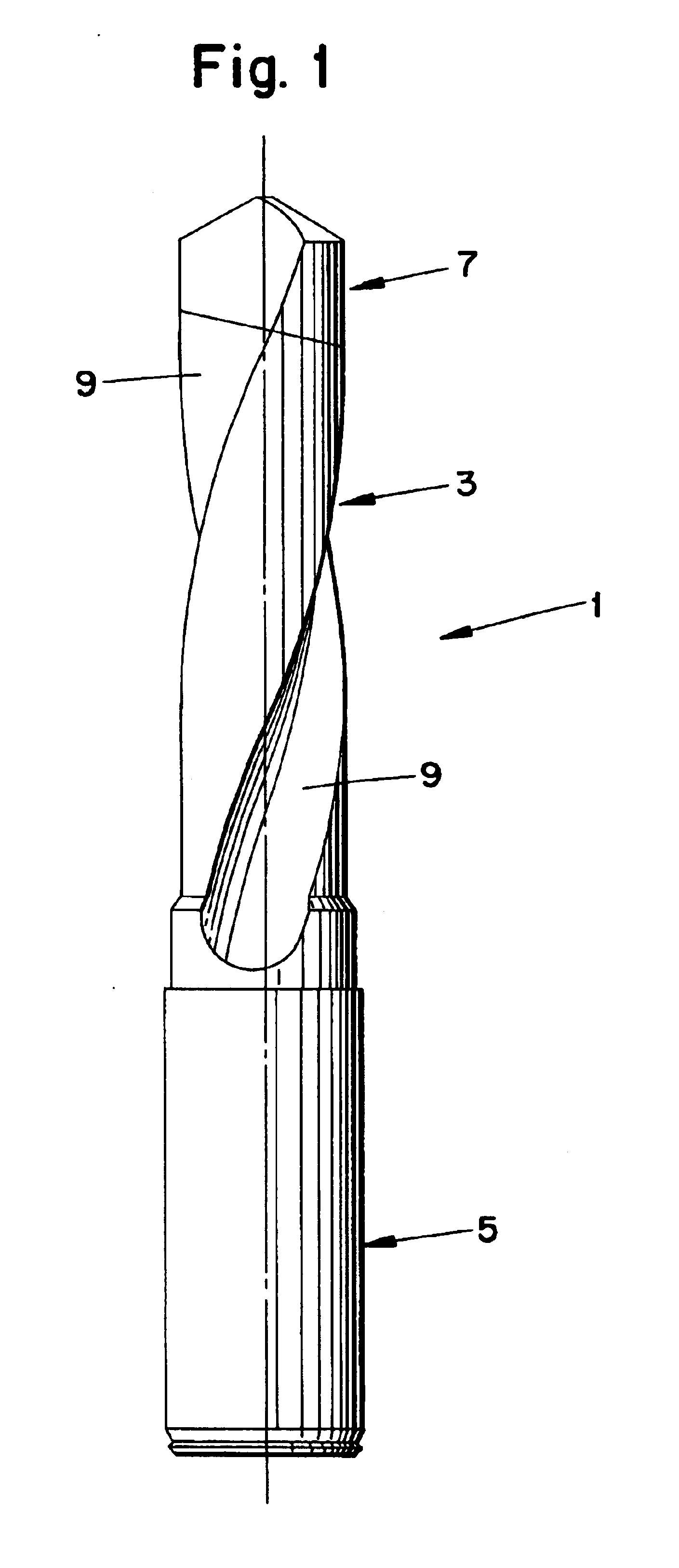 Rotatable tool having a replaceable cutting tip secured by a dovetail coupling