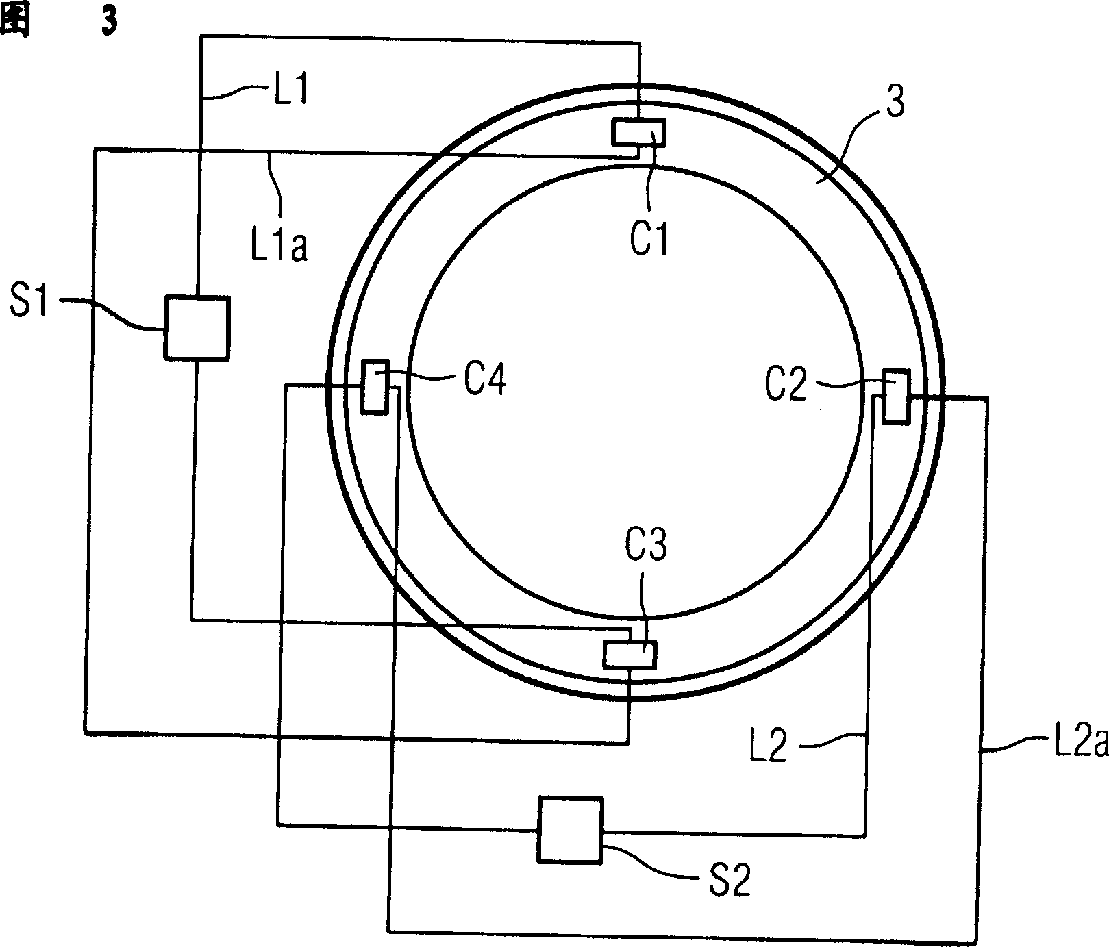 Imaging fault contrast device