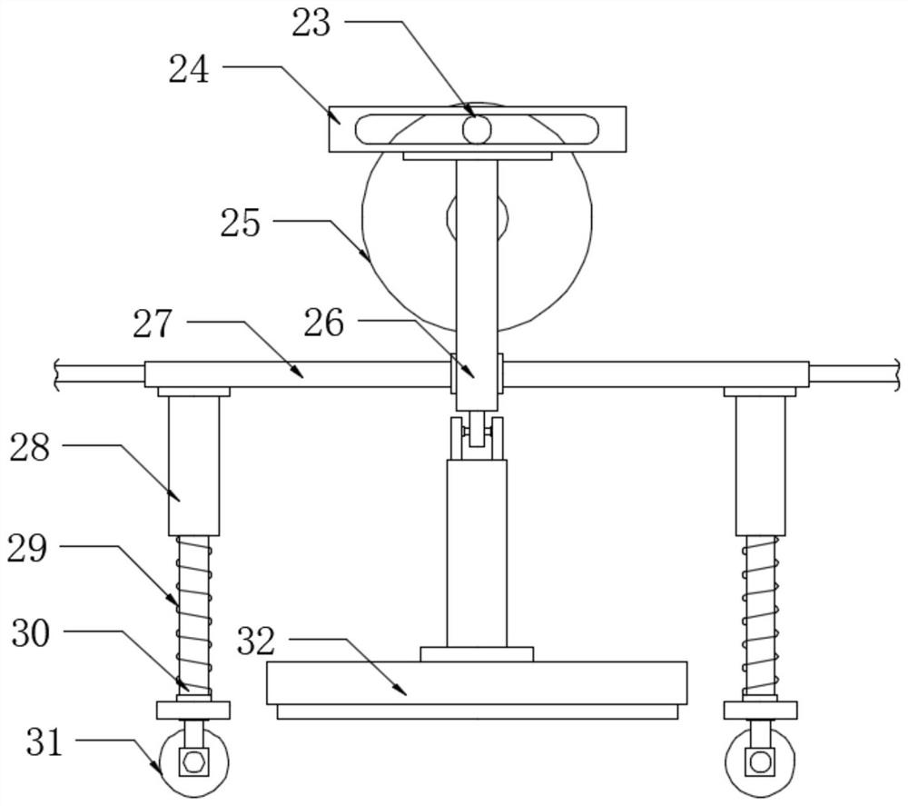 Embossing and cutting device for aluminum-foil paper material processing