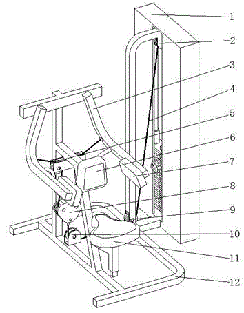 Two-arm weight bearing exercise equipment