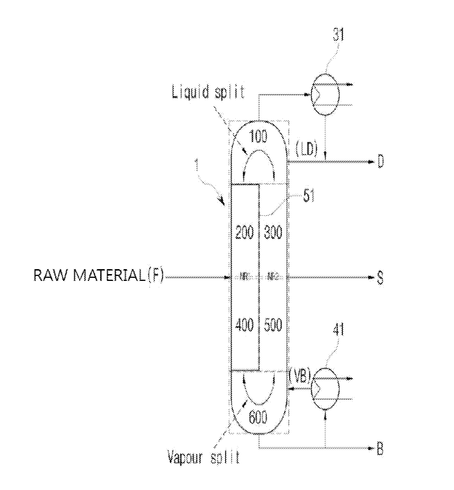Dividing wall distillation columns for production of high-purity 2-ethylhexanol and fractionation method using same