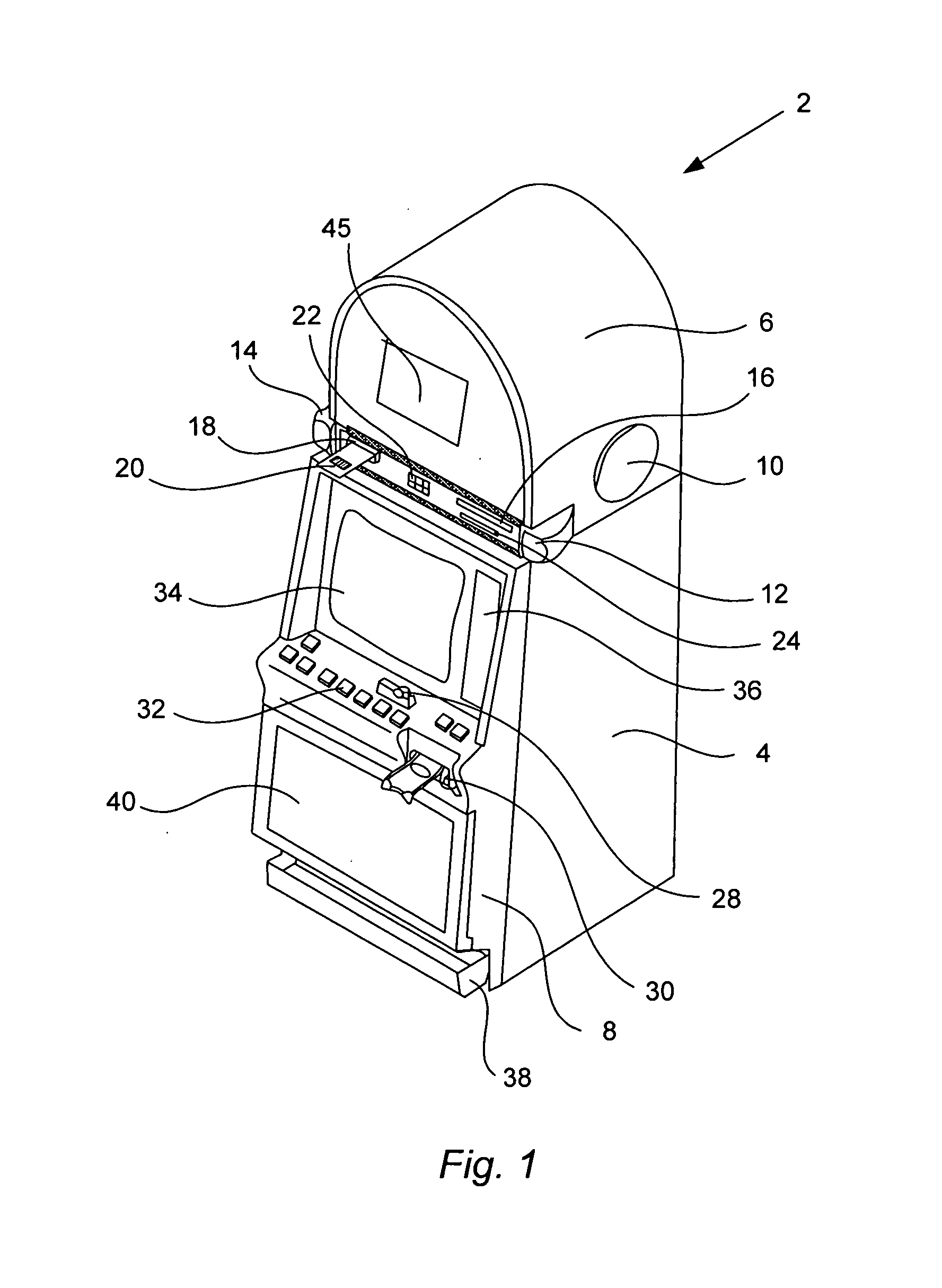 Shock prevention device and system for display