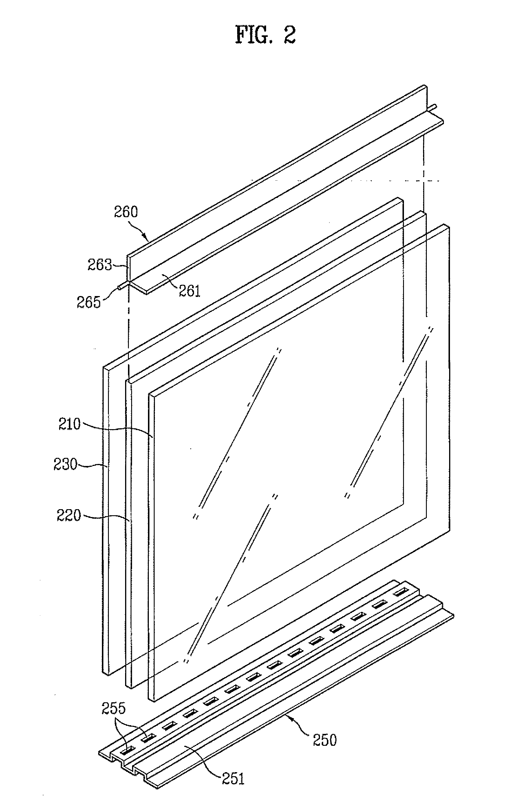 Door assembly for home appliance, elcetric oven using the same, and method for operating electric oven
